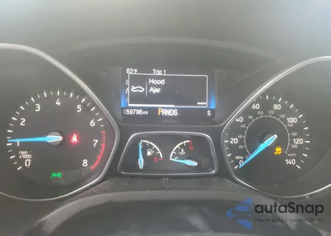 2016 Ford Focus Se из США, поврежденный, VIN 1FADP3F25GL314331